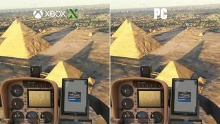 Microsoft Flight Simulator 2024 - Xbox Series X vs  RTX 4080 PC Graphics Comparison