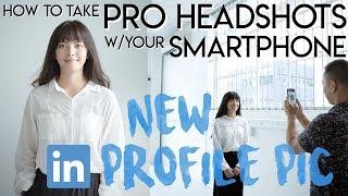 Pro Headshots with your Smartphone in 6 Easy Steps