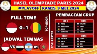 Hasil Playoff Olimpiade Paris 2024 - Indonesia vs Guinea - Kualifikasi Olimpiade Paris 2024