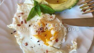 THE BEST SUNNY-SIDE-UP EGGS: By my nephew, Alex