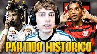 DAVOO XENEIZE REACCIONA AL MEJOR PARTIDO DE LA HISTORIA DE BRASIL: FLAMENGO VS SANTOS (2011)