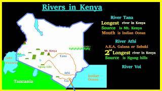 Rivers in Kenya