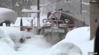 Rotary snowplow DD14特雪"TOKUYUKI" Red Lobster -2011.01.28.