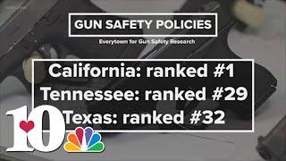 How Tennessee's gun laws compare to other states