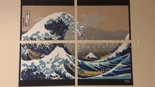 Speed Painting - The Great Wave off Kanagawa, Katsushika Hokusai