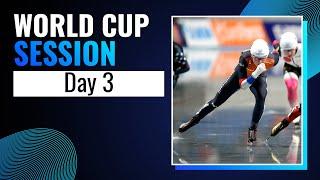 Day 3: World Cup Session | Beijing 2024 | #SpeedSkating