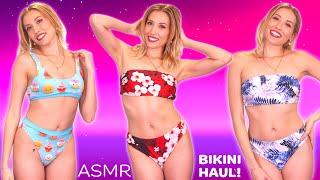   ASMR Ashley’s Binaural Bikini Experience  | 3Dio Ear Rub & Stunning B-Roll