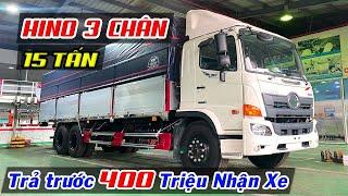 400 Triệu Có Mua Được Xe Hino 3 Chân 15 Tấn Thùng Bửng Nhôm Hay Không |Trả Góp Xe Hino 15 Tấn 2023