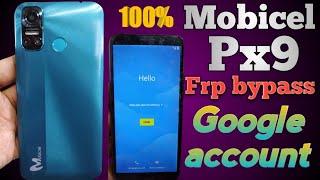 how to frp bypass mobicel px9 | mobicel px9 frp bypass | remove Google account