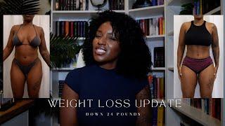 WEIGHT LOSS UPDATE | HOW I LOST 24 POUNDS