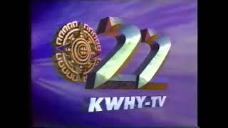 KWHY-TV Channel (Canal) 22 (1994): Station Identification (Spanish)