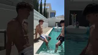 #shorts #tiktok #sun #pool #gay #boys #fyp