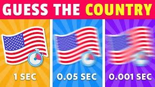 Guess the Flag in 0.001 Seconds ️ | Flag Quiz Challenge