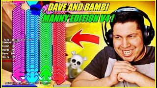 FNF Dave and Bambi MANNY EDITION V4 - GOD of SPAM is BACK !!!