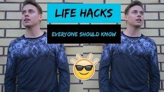 LIFE HACKS FOR EVERYONE! EVERYONE SHOULD KNOW
