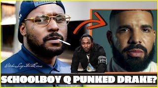Drake RAN From Schoolboy Q The Night J Cole Apologized To Kendrick Lamar ?