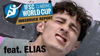 IFSC Worldcup Report - Innsbruck 2024 - Mens final with Elias Arriagada Krüger