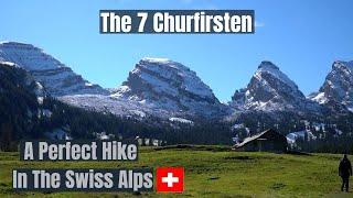 Chäserrugg - Hike at the foot of the 7 Churfirsten (stunning!)