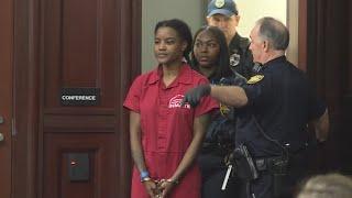 Brianna Williams appearing in court