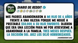 Mis padres abandonaron a mi hijo de 6 años solo porque me negué a prestarle 50.000 dólares a mi...