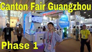 Canton Fair Trade Show Guangzhou China, Phase 1