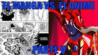 SAINT SEIYA: Manga VS. Anime - Parte V: Los Caballeros De Plata