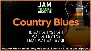 Country Backing Track - Country Blues Guitar Jam in E