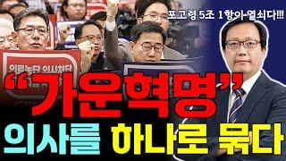 가운혁명!! _ 의사를 하나로 묶었다. & 우리는 어떤 시각을 가지고 현재를 해석해야 하는가?  [게릴라 라이브]