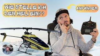 Anfänger Einstellungen für CP Helikopter am Spektrum Sender - Ich zeige euch mein Setup an der DX6!