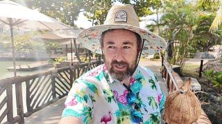 An Incredible Day At The Polynesian Cultural Center In HAWAII - Sea Turtles & Drinking From Coconuts