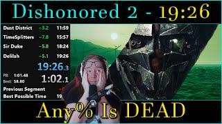 Dishonored 2 - First Ever Sub 19:30 Speedrun WORLD RECORD!