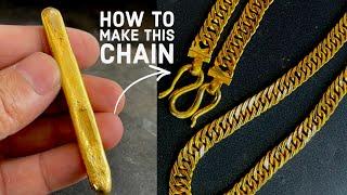 How 24K Gold Chain is Made | Gold Chain Necklace Making