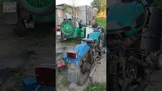 Деревенская движуха#Мотоцыкл Урал #Запустил донора!!!