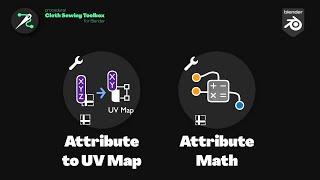 Tutorial zu Attribut-Bearbeitungstools – Stoff-Näh-Toolbox für Blender