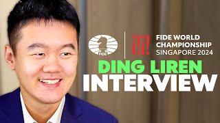 Ding Liren on World Chess Championship and His Preparation