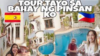 GRABE GANITO PALA KAGANDA ANG BAHAY NG PINSAN KO SA SPAINTOUR TAYO SA MANSION NILA|️