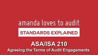 The CONTRACT between the Auditor & the Client  |  ISA/ASA 210