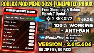 Roblox mod menu  2.616.655 Free robux and shopping | Fly, Speed & Unlimited Robux (2024)