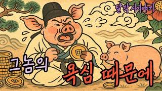 달각시이야기 |그놈의 욕심때문에 | 민담 | 전래 | 야담 | 꿀잠자는이야기