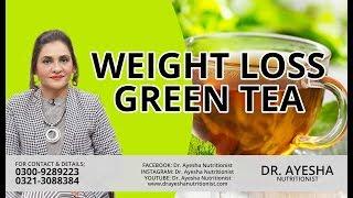 Weight loss GREEN TEA | Dan product | Dr ayesha abbas