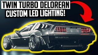 Twin Turbo LS DeLorean Custom Widebody & LEDs - DMC12 EP. 2