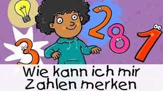  Wie kann ich mir Zahlen merken || Kinderlieder zum Lernen