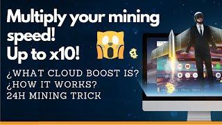 Earn #Bitcoin daily!| Cloud Boost️¡Buy it but listen this before!-24h mining trick️ CRYPTOTAB # 3