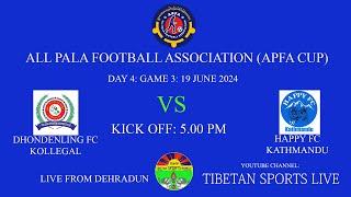 1st APFA Gold Cup. Day 4, Match 3