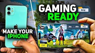 Make your iPhone Gaming Ready | iPhone lag solution pubg bgmi | Best iPhone Settings For Gaming |