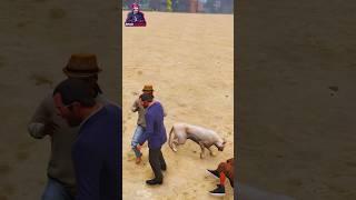 GTA 5: MICHAEL LION BODYGUARD | #shorts #gtav #viral