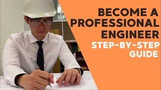 (ENG) HOW TO BECOME A PROFESSIONAL ENGINEER IN US WITH A FOREIGN ENGINEERING DEGREE? STEP-BY-STEP