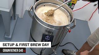 Grainfather G40 Setup and First Brew Day (Dragon's Silk Imperial Stout)