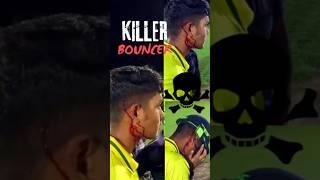 Killer Bouncer Injured Batsman || Dangerous Bouncer Ball #cricket #shots #shorts