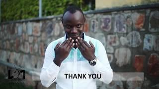 Andrew KAREBA (Journalist) using Sign Language during MY VOTE COUNTS Campaign